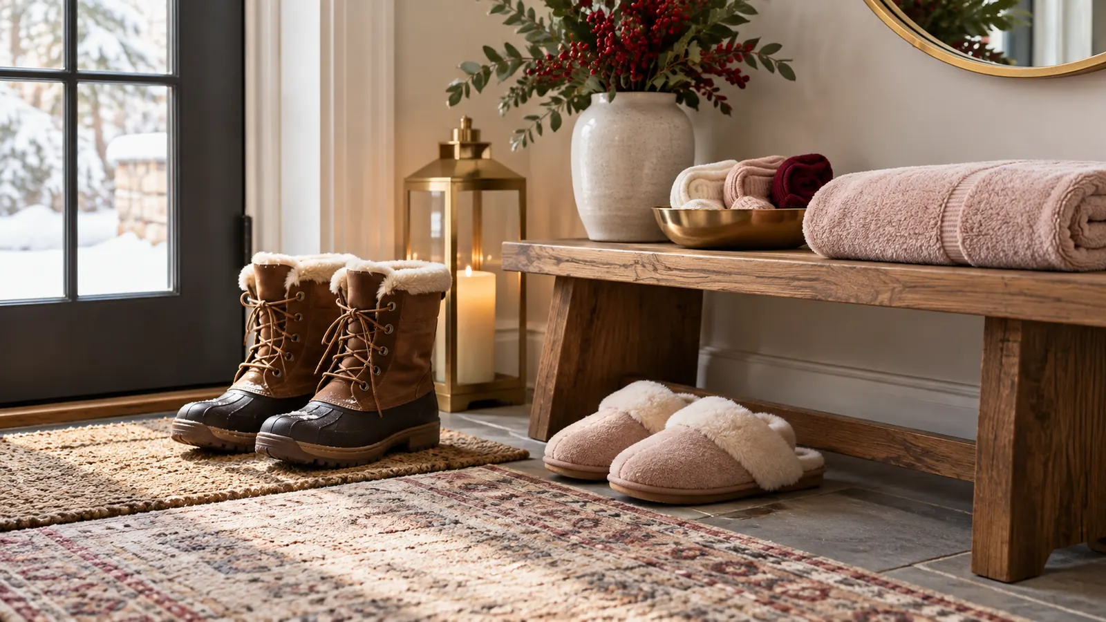 A clean entryway